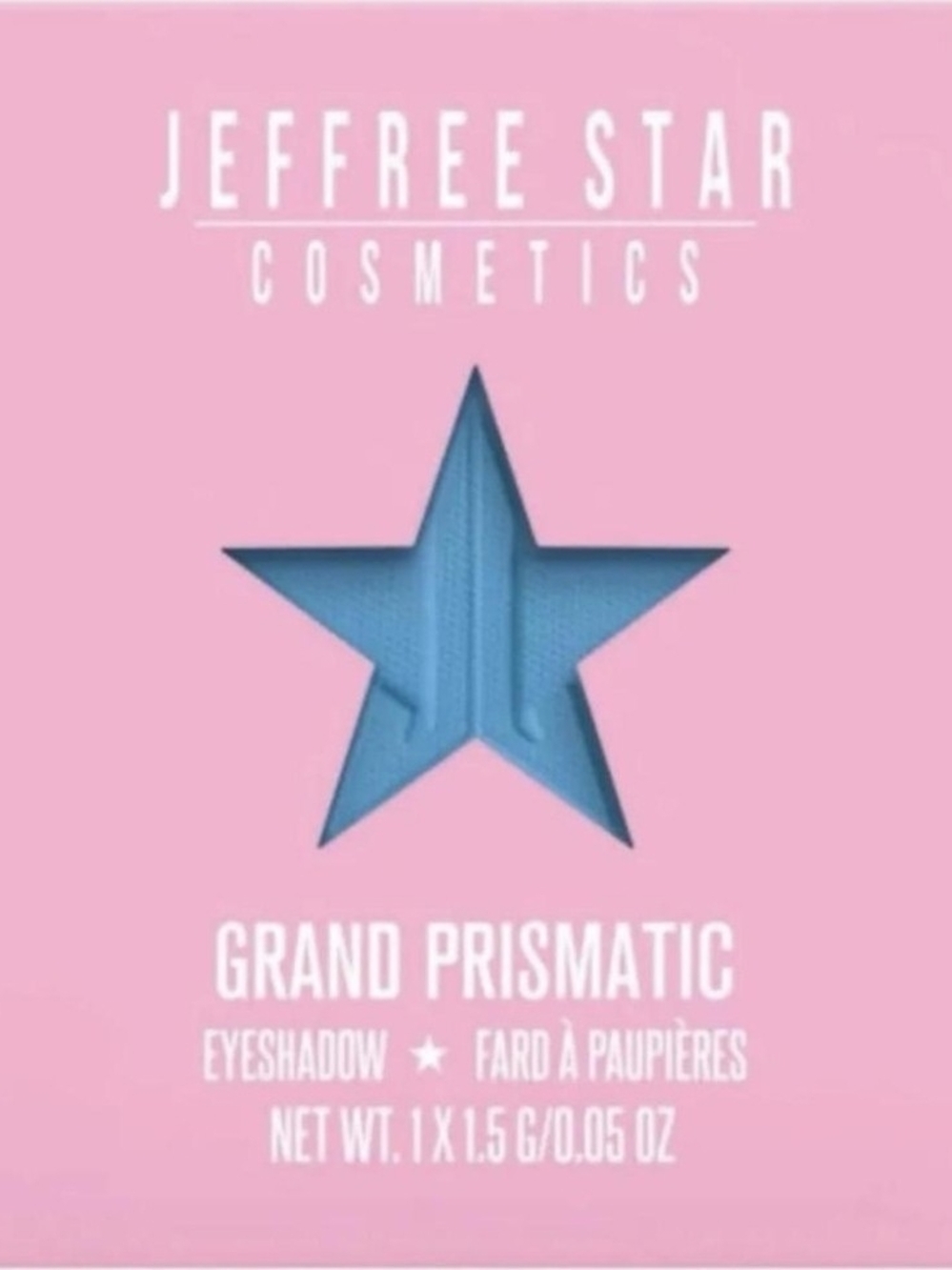 Jeffree Star Pink Packaged Singles — Blue & Black Star Shades